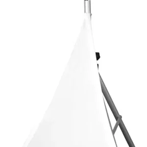 Billig Tripod cover einseitig weiß, Stativsegel BUDGET
