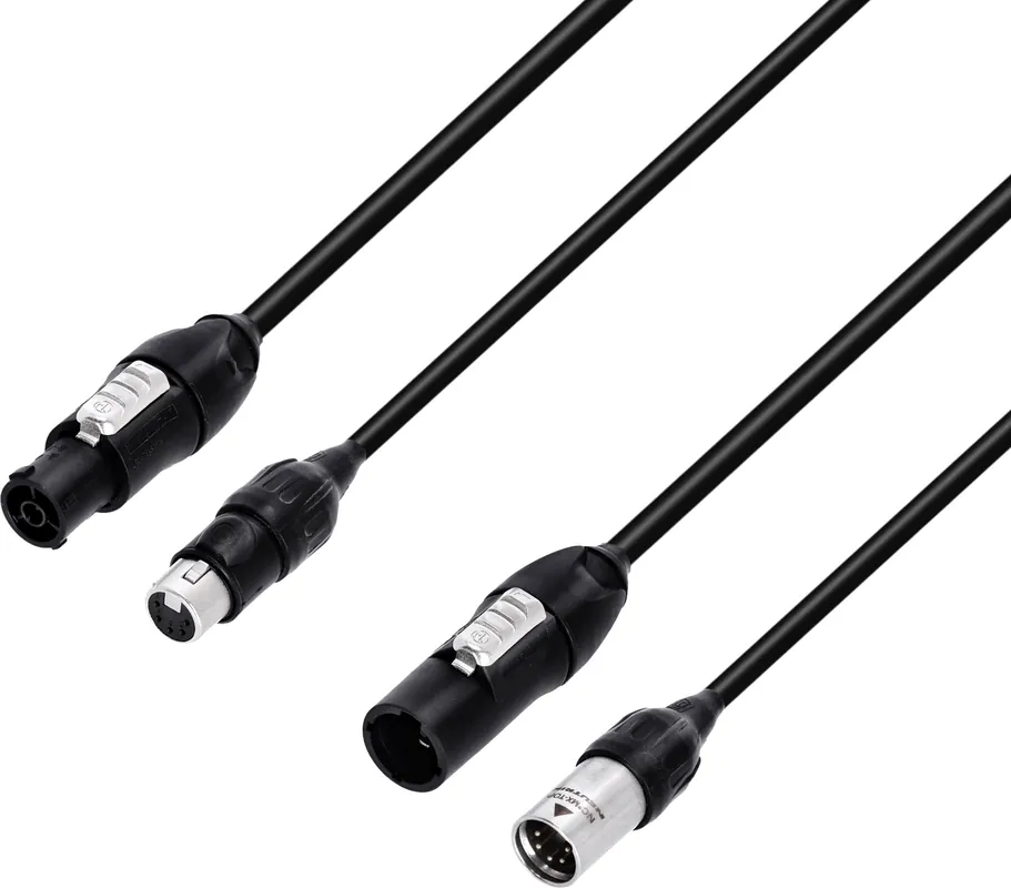 Direktkauf Adam Hall Cables 8101 PSDP5 0500 N IP65 - DMX- & Netzkabel NEUTRIK ® powerCON TRUE1 TOP