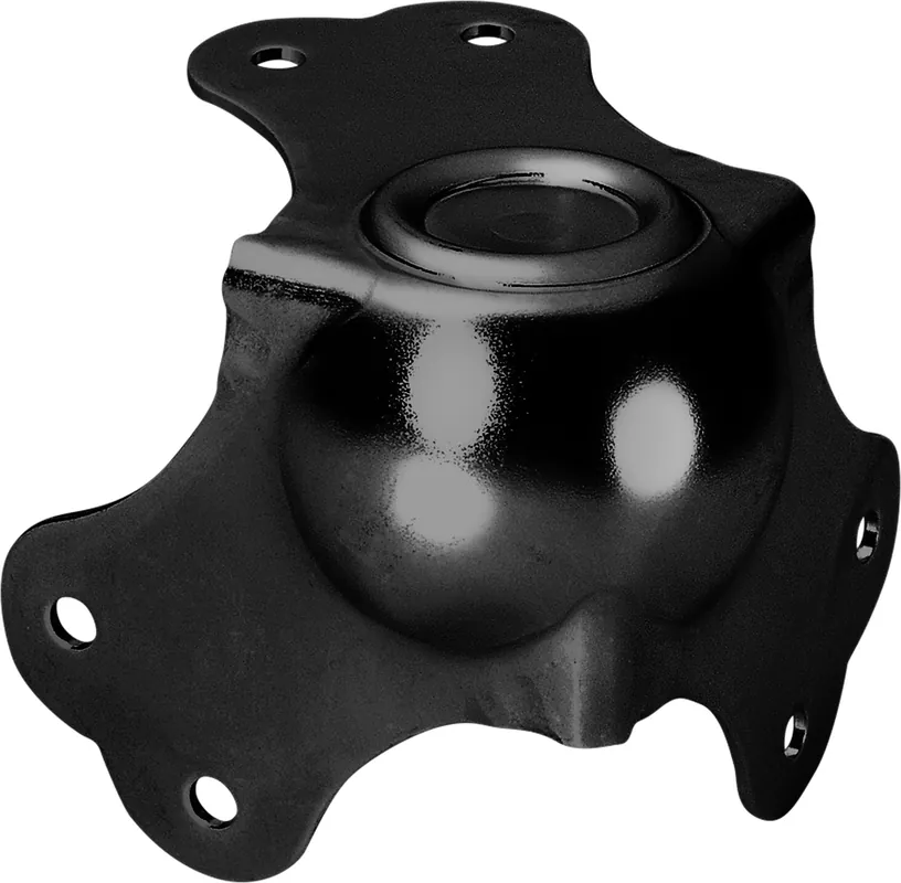 Top-Angebot Adam Hall Hardware 4102 BLK - große Kugelecke mit Mulde galvanisiert, schwarz