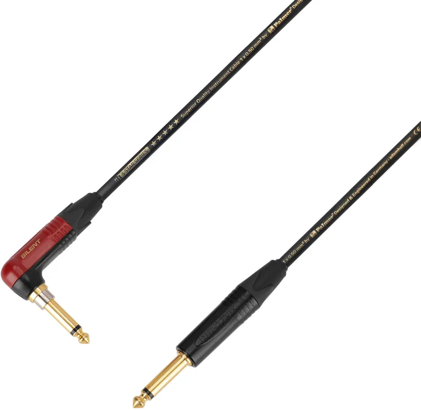 Markenware Adam Hall Cables 5 STAR IPR 0900 PALMER® CABLE SILENT - Instrumentenkabel | Palmer® & Neutrik