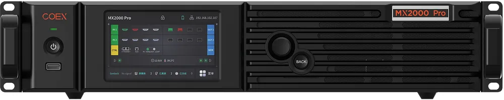 NOVASTAR MX2000 Pro 8K LED-Controller-Hauptrahmen für 35 Megapixel Nur Für Kurze Zeit