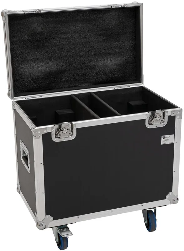 Expressversand ROADINGER Flightcase 2x TMH-H380 mit Rollen