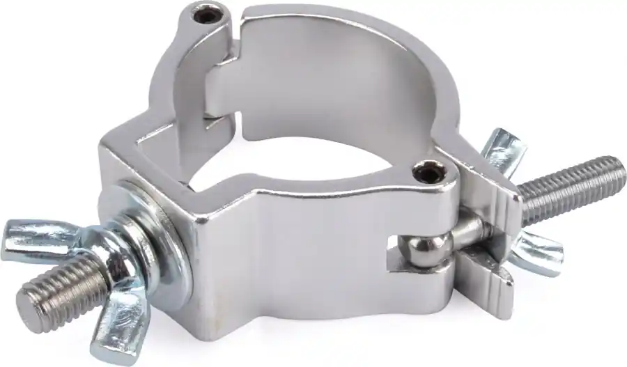 Riggatec Halbschelle - Halfcoupler klein silber bis 100 kg (48 - 51 mm) Heißes Angebot