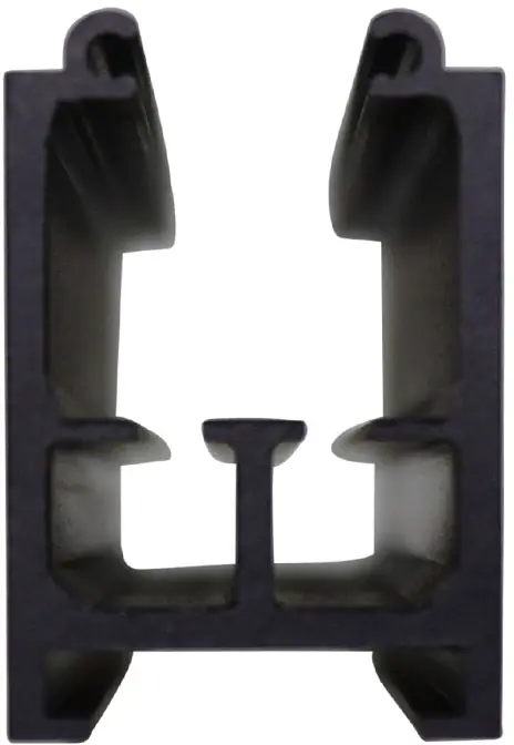 Must-Have Riggatec Vorhangschiene Basic schwarz 0,5m