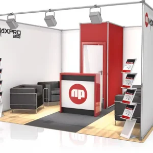 Abverkauf Messestand FD 21 - 4 x 4 x 2,57 m (LxBxH) - 16 m²