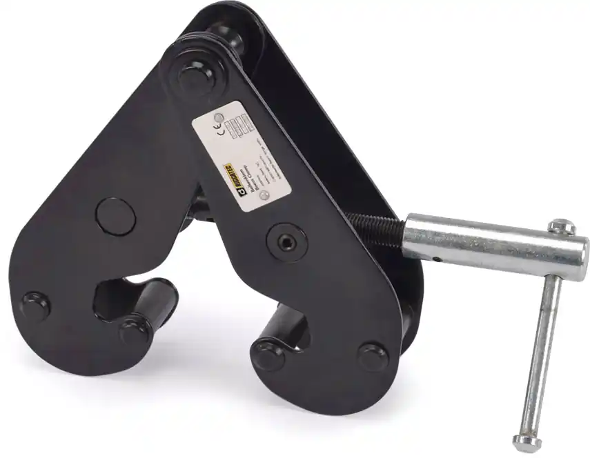 Riggatec Trägerklammer 3t, Beam Clamp Schwarz - 80 - 322 mm Top-Seller