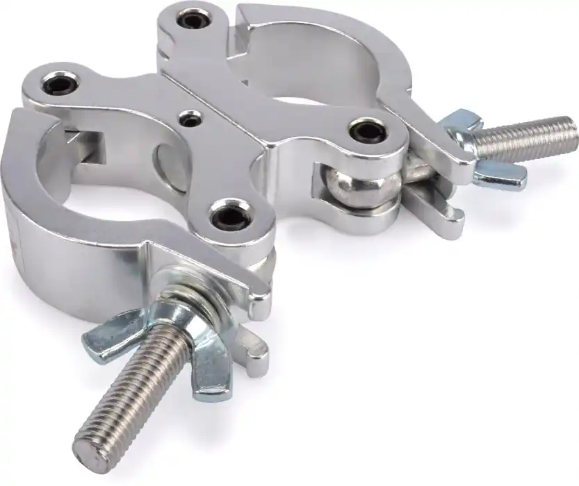 Riggatec Doppelschelle - Swivel Coupler schmal silber bis 200 kg (48-51mm) Angebot