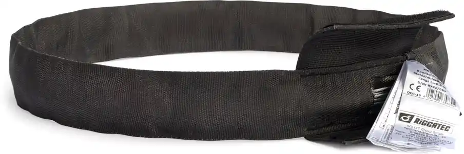 Versand Am Gleichen Tag Riggatec Rundschlinge Steelflex Schwarz 1t, Nutzlänge:4,0 m - Umfang:8,0 m