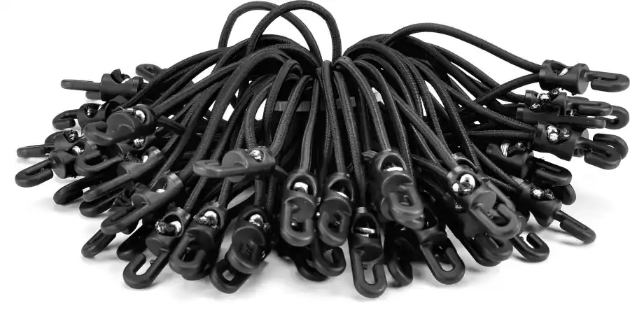 Knallerangebot Riggatec Spannfix 4mm schwarz 13cm 50 Stk.