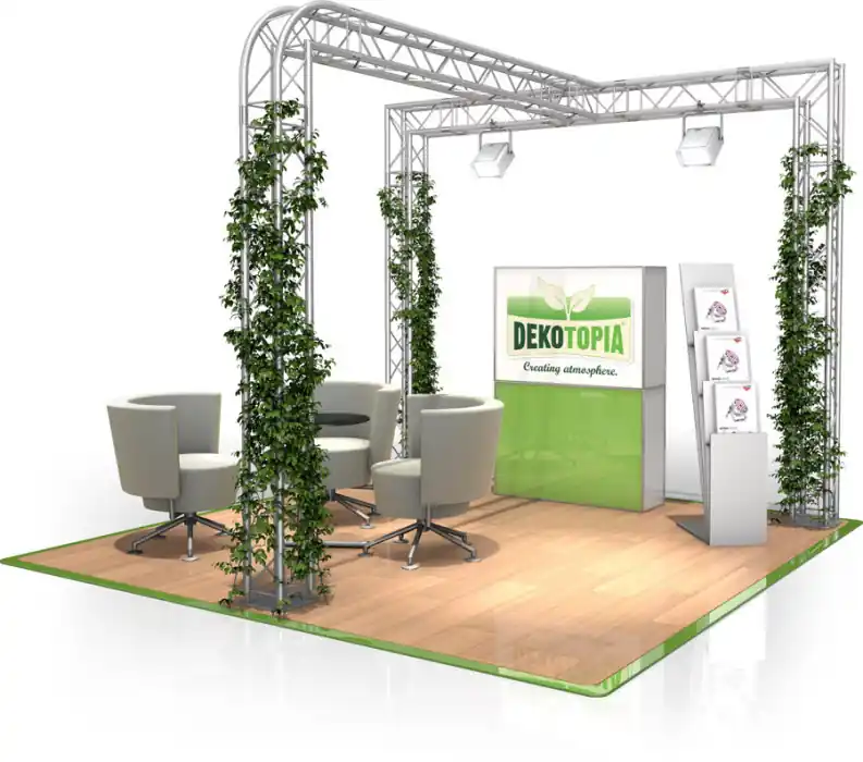Nur Für Kurze Zeit Messestand FD 24 - 3 x 3 x 2,5 m (LxBxH) - 9 m²
