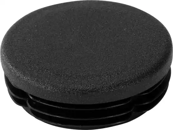 Riggatec Endkappe Schwarz für 48,3 x 1,2-3,6 mm Rohr Rund Kostenloser Rückversand
