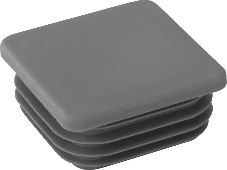 Finale Aktion Riggatec Endkappe verkehrsgrau für 60 x 60 x 1,5-4 mm Rohr Vierkant