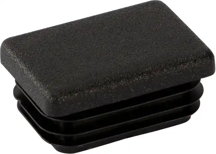 Riggatec Endkappe schwarz für 40 x 30 x 1-3 mm Rohr Vierkant Neuheit