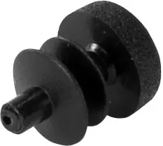 Riggatec Endkappe Schwarz für 10 x 0,8-1,5 mm Rohr Rund Kostenloser Rückversand