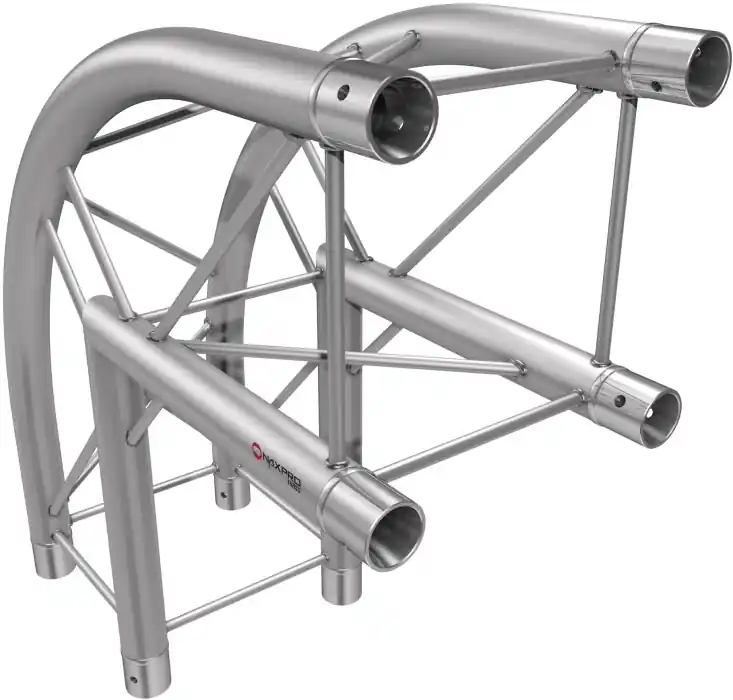 Naxpro-Truss FD 24 C21R 90° 2 Weg Winkel Rund Beliebt
