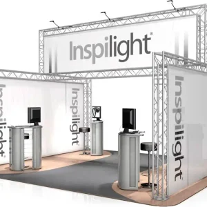 Angebot Messestand FD 24 - 4 x 5 x 2,5/3,78 m (LxBxH) - 20 m²