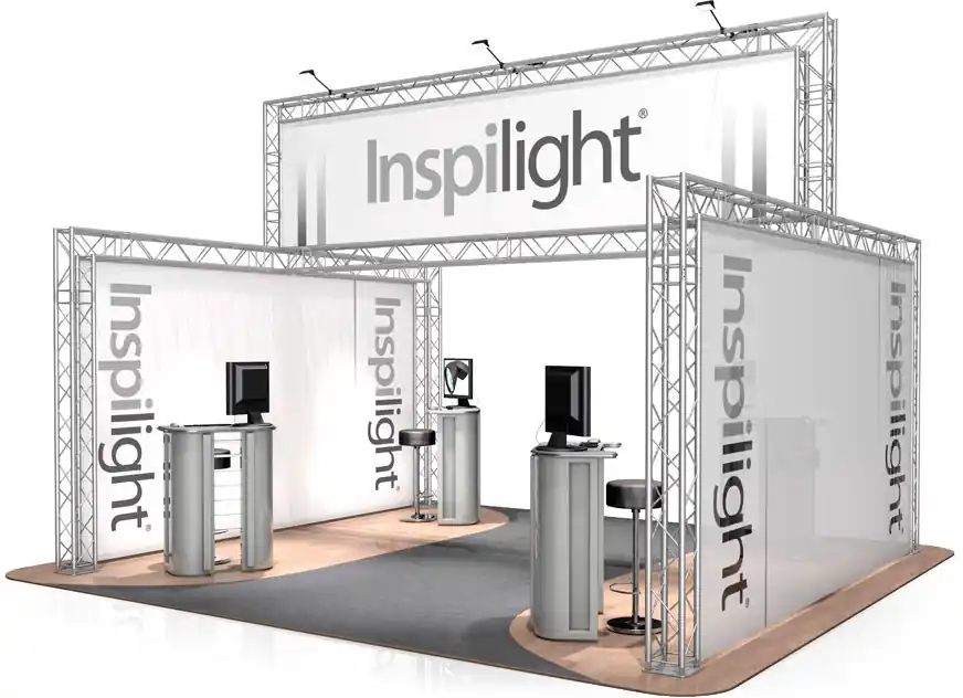 Angebot Messestand FD 24 - 4 x 5 x 2,5/3,78 m (LxBxH) - 20 m²