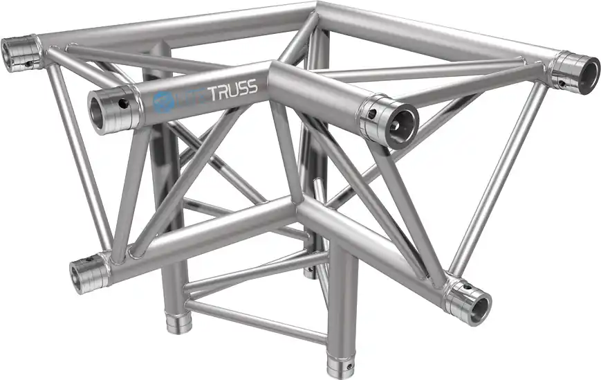 Gratis Versand Litetruss H43D-C013 3-Weg Winkel 90° Spitze Unten Links