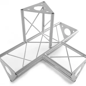 Decotruss 4-Weg-St. / SAT 43 silber Kostenloser Versand