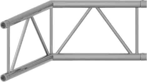 Schneller Versand Prolyte H40L-C004U 2-Punkt 2-Weg Winkel 120° Hoch