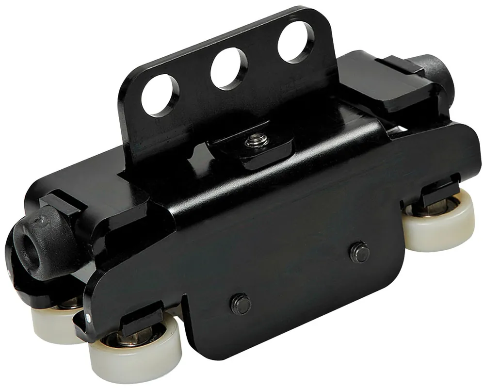 Online Kaufen WENTEX Eurotrack – Hochleistungslaufrolle (HD), schwarz, 4 x 4 Räder
