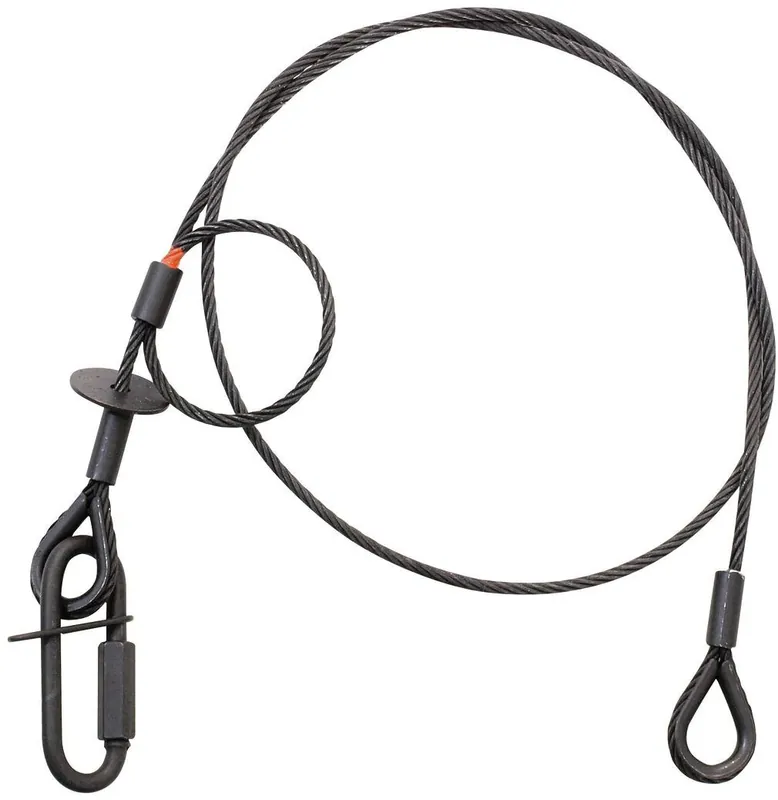 Preiswert SAVEKING Sicherungsseil 4x1000 schwarz