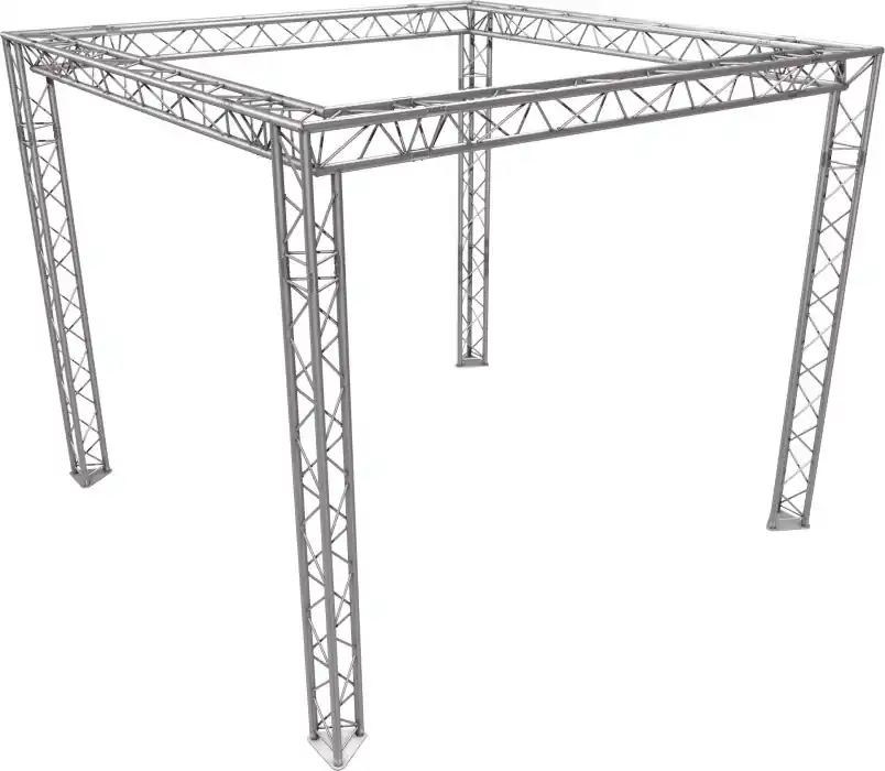 Naxpro-Truss FD 23 Messestand Traversenkomplettsystem 3 x 3 x 2,5 m (BxTxH) Sonderaktion