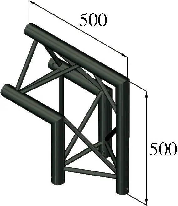 ALUTRUSS TRILOCK S-PAC 24 2-Weg-Ecke 90°/ schwarz Wochenendangebot