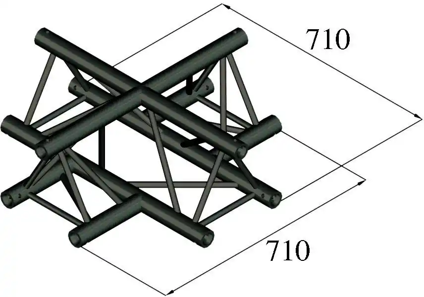Neu Im Sortiment ALUTRUSS TRILOCK S-PAC-41 4-Weg-Kreuzstück