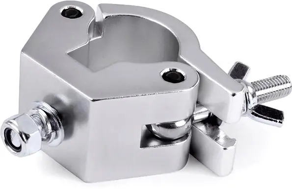 Knallerangebot Riggatec Halbschelle - Halfcoupler breit silber bis 750kg MKII (48-51mm)