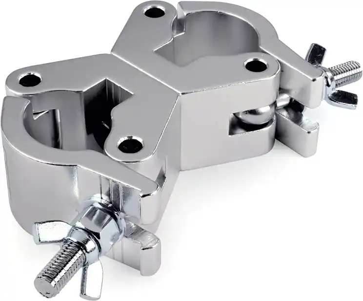 Knallerangebot Riggatec Doppelschelle - Swivel Coupler breit silber bis 750 kg MKII (48-51mm)