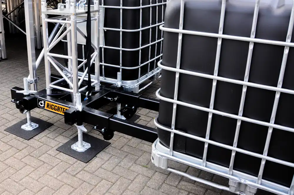 Riggatec Ausleger lang ca. 200 cm mit 60er Spindelfür Universal Tour Base Schnäppchen