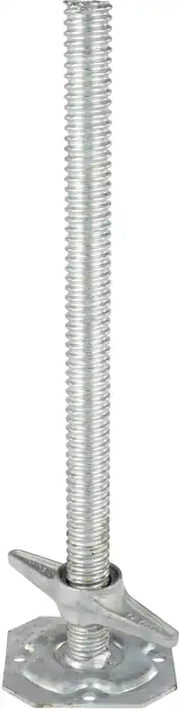 Layher Gewindefußplatte Normalspindel 60 mit 1 x Spindelmutter Direktkauf
