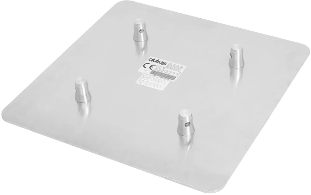 Neue Kollektion ALUTRUSS QUADLOCK Endplatte M-10 50cm x 50cm