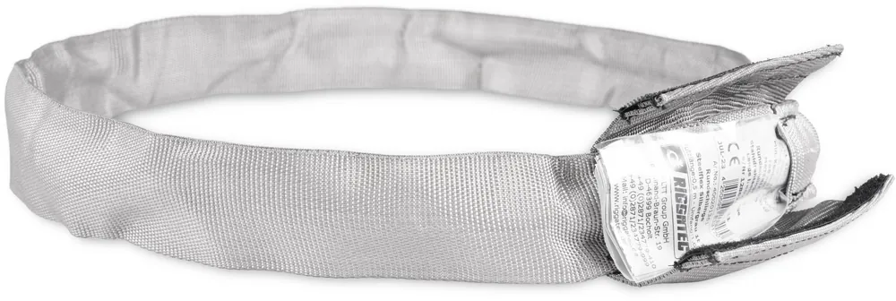 Riggatec Rundschlinge Steelflex Silbergrau 1t, Nutzlänge:1,5 m - Umfang:3,0 m Gratis Versand