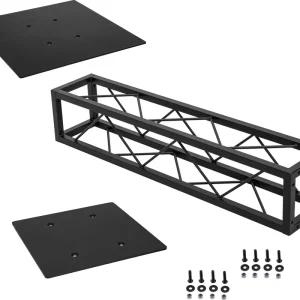 Markenprodukt DECOTRUSS Set Quad Moving Head Tower schwarz