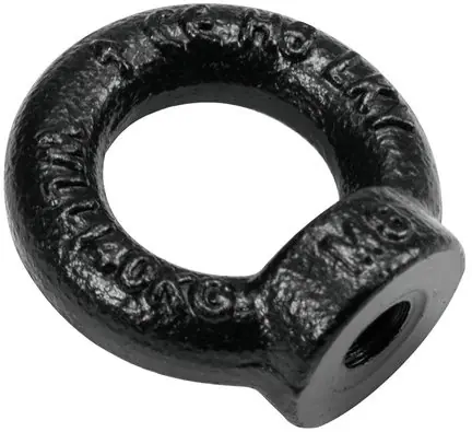 Bestpreis SAFETEX Ringmutter M8 schwarz galvanisiert DIN 582