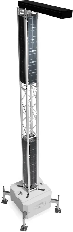 Naxpro-Truss FD34 Mobile Event Solarleuchte Finale Aktion