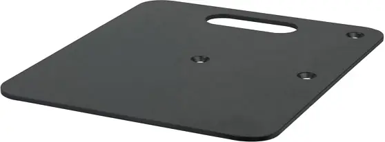 Baseplate 450(l) x 450(w)mm - 8Kg, White (powder coated) Top-Seller