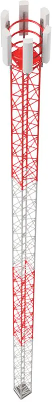 Gitterträger für 5G Funkmast 20 m hoch ST54 Traversensystem Super-Preis