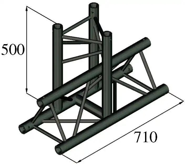 Letzte Chance ALUTRUSS TRILOCK S-PAT-35 3-Weg-T-Stück