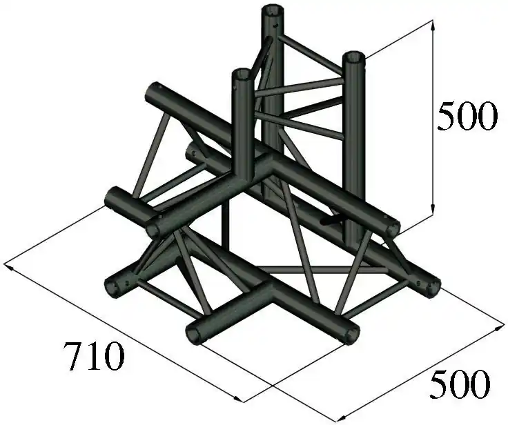 ALUTRUSS TRILOCK S-PAT-42 4-Weg-Stück / Aktuell