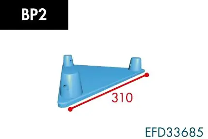 X3K-30/H (Heavy Duty) BP2 Bodenplatte, female Nur Für Kurze Zeit