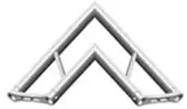 LITEC FX25 2-Weg 45° Ecke horizontal Billig