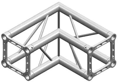Ausverkauf LITEC QX25 2-Weg 90° Ecke C21