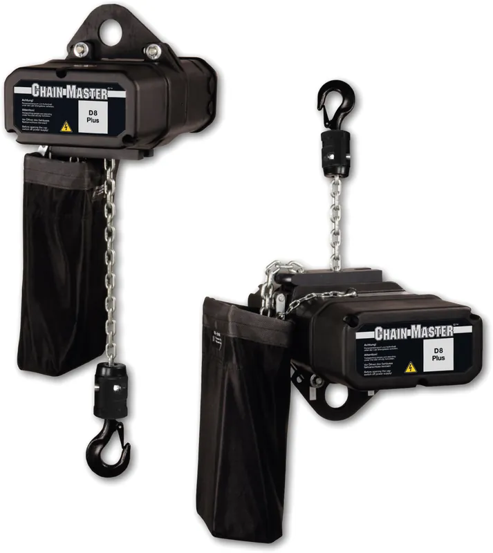 ChainMaster RiggingLift D8Plus Ultra, Traglast 500 kg, 4m/min, Hubhöhe: 18,75 m (18,25 m effektiv) Echt