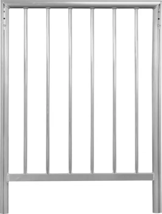 Bullstage Sicherheitsgeländer 110 cm hoch für 1 m Podestbreite Schneller Versand