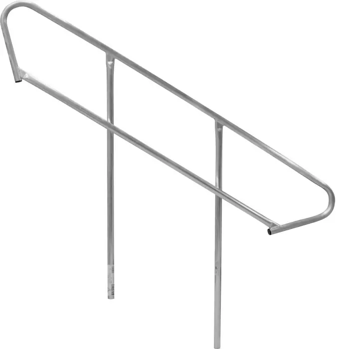 Bullstage Treppengeländer für Anstelltreppe 3 Stufig Kostenloser Rückversand
