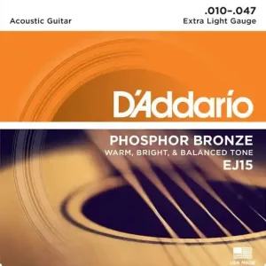 Kostenloser Rückversand DAddario EJ15 Extra Light .010-.047