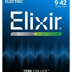 Elixir Optiweb 19002 Super Light 9-42 Echt